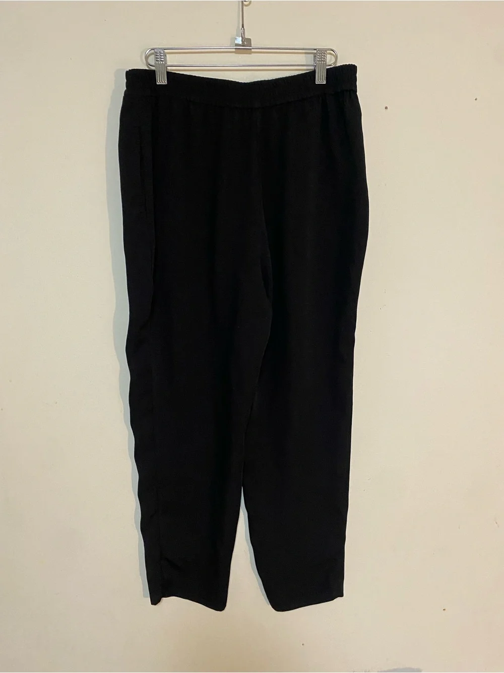 Black Women's Pull-On Jogger Pants - Picture 4 of 10